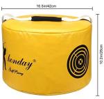 TuhooMall Hitting Bag Golf Impact Power Smash Bag Swing Training Aids Waterproof Durable (Yellow)