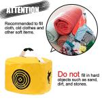 TuhooMall Hitting Bag Golf Impact Power Smash Bag Swing Training Aids Waterproof Durable (Yellow)