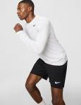 Nike Men's Dri-Fit Legend Long-Sleeve Fitness Top, White/Black, X-Large
