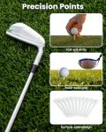 DUPDMKIN Bamboo Golf Tees 1000 PCS, 3-1/4"(83mm) Eco-Friendly Bamboo Golf Tees Bulk, Stronger Than Wood Tees, Reduce Friction & Side Spin