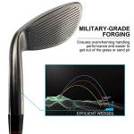 Yamato Golf Wedge Set or Individual Golf Wedges 50/52/54/56/58/60 Golf Gap Wedge Sets Sand Wedge|Lob Wedge Golf Clubs for Men & Women Milled Face for High Spin