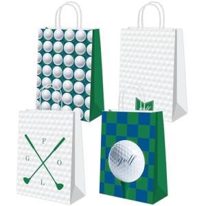 16Pcs Golf Goodie Bags Golf Themed Party Decorations Golf Party Favor Bags Golf gift bags Golf Birthday Party Supplies