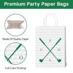 16Pcs Golf Goodie Bags Golf Themed Party Decorations Golf Party Favor Bags Golf gift bags Golf Birthday Party Supplies