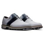 FootJoy Men's Premiere Series - Packard Previous Season Style Golf Shoe, White/Navy/Light Blue, 9.5 Medium