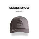 BONK Golf Snapbacks Golf Hats - Tee Holder with Tees & Bill Magnet with Ball Marker - 100% Custom Made - Smoke Show