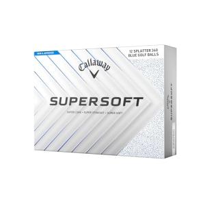 Callaway Golf Supersoft Golf Balls (2025, Blue Splatter)