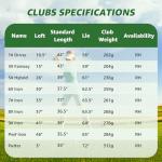 XDriveMax 10 Pieces Complete Mens Womens Golf Clubs Set Right Hand for Men Women Includes Cart Bag with Rain Hood, 1#Driver 3#Wood #5 Hybrid,with 3 Head Covers, 6# 7# 8# 9# PW# Irons and Putter