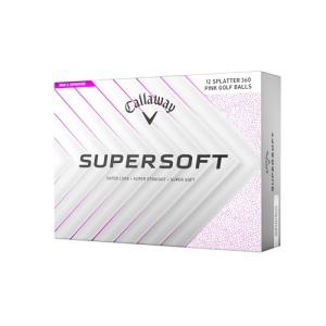 Callaway Golf Supersoft Golf Balls (2025, Pink Splatter)