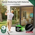 YOREPEK Golf Impact Bag for Practice, Durable Golf Hitting Bag for Swing Training with Large Printed Target, Golfs Training Aid for Men, Indoor & Outdoor Use at Home, Garage, Yard, Green