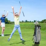 XDriveMax 6 Pieces Kids Golf Club Set, Junior Golf Club Set Ages 12-14 Includes Stand Bag, 1# Drive, 5# Hybrid, 6/7#, 9/P# Irons and Putter Right Hand for Boys Girls