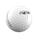 Honma 24TW-X Premium 3 Piece Golf Balls for Men Women,Tour Level Distance & Spin Control, Urethane Cover, Aerodynamic Dimples,High Launch and Soft Golf Balls for Greenside Precision,1 Dozen,White