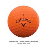 Callaway Golf Supersoft Golf Balls (2023 Version, Orange)