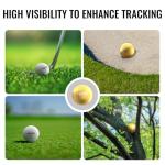 Honma TW-K1 Premium 3 Piece Golf Balls,1 Exclusive Gold Ball, Balance of Spin and Distance,Tour-Level Performance with Urethane Cover, High Launch & Greenside Precision Balls for Men Women, 1 Dozen