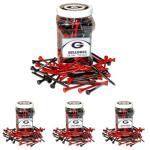 Team Golf NCAA Georgia Bulldogs Jar Of 175 Golf Tees 2-3/4" Golf Tees, 175 Pack, Regulation Size, Multi Team Colors