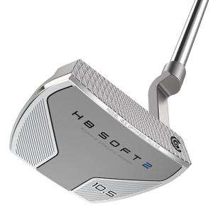 Cleveland Golf HB Soft 2 Putter (Model 10.5), Silver, 35", Plumber's Neck, Right Hand