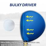 PGM Children's Golf Club Set - Can Hit Real Balls, 3 Pieces Clubs Includes Wood, Iron, and Putter, Great for Beginner Boys and Girls, Instructional Training Set