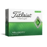Titleist Velocity Golf Balls, Matte Green, (One Dozen) (T8425S-M)