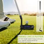 MAZEL Chipper Golf Club Pitching Wedge for Men & Women,37 Degree,Improve Short Game,Right Hand (Black)