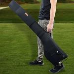 AKOZLIN Golf Clubs Carry Bag 8-10 Lightweight Foldable Travel Sunday Golf Case with Strap Waterproof Sunday Bag