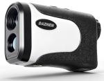 DAZHEN Golf Rangefinder with Slope, 1200 Yards Laser Range Finder Golfing with External Display, Flag Pole Locking Vibration, 6X Magnification, Golf Accessories for Men