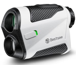 Bestsee Range Finder Golf -1500 Yards Laser Range Finder with Slope, High-Precision Flag Pole Locking Vibration, 7X Magnification, Rechargeable Range Finders with Magnet Stripe for Golfing