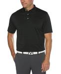 Callaway Mens Short Sleeve Opti-dri™ Performance Polo (Size Small - 4x Big & Tall) Golf Shirt, Black, Large US