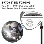 Yamato Golf Wedge Set or Individual Golf Wedges 50/52/54/56/58/60 Golf Gap Wedge Sets Sand Wedge|Lob Wedge Golf Clubs for Men & Women Milled Face for High Spin