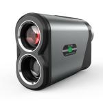 ZELTRI Rangefinder Golf with Slope Indicator Light-1312 Yards Laser Range Finder, 7X Magnification, 0.1s Flag Pin Locking Vibration, Rechargeable, Accessories for Golf