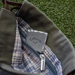 Izzo Callaway Heritage Golf Accessories Kit - Features a Premium Club Brush, valuables Pouch, tees and a Gold and Silver Metal Golf Ball Marker