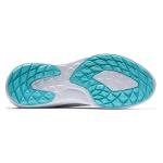 FootJoy Women's FJ Flex Previous Season Style Golf Shoe, White/Grey/Leopard, 6.5