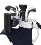Blue Tees Golf - Magnetic Hub - Attach Magnetic Accessories to Your Golf Bag - Black