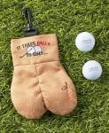 MY SACK Premium Golf Ball Storage Bag | Funny Golf Accessory Organizer for Tees & Gloves | Durable Gift for Men