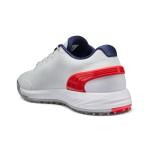 PUMA Golf Men's ALPHACAT Nitro Sneaker, White-for All TIME RED- Navy, 10