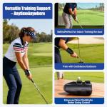 GGYIMIMI Flush Daddy Pro Golf Trainer – Golf Wrist Brace & Swing Alignment Support, Wrist Stabilizer & Grip Corrector for Beginners, Improve Wrist Position & Perfect Your Swing (2pcs)