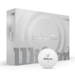 WILSON 2025 Duo Soft Golf Balls - White, 12 Balls