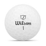 WILSON 2025 Duo Soft Golf Balls - White, 12 Balls