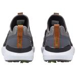 PUMA Men's Ignite Articulate Wide Golf Shoe, Black Team Gold-Quiet Shade, 9