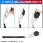 X-SUPER HOME VR Golf Club Attachment for Meta Quest 3 Controller Golf+ Accessories Realistic Swing Stick with Quick Install & Secure Lock (Right Controller, Quest 3)