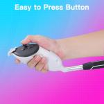 X-SUPER HOME VR Golf Club Attachment for Meta Quest 3 Controller Golf+ Accessories Realistic Swing Stick with Quick Install & Secure Lock (Right Controller, Quest 3)