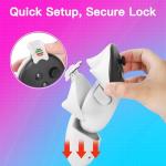 X-SUPER HOME VR Golf Club Attachment for Meta Quest 3 Controller Golf+ Accessories Realistic Swing Stick with Quick Install & Secure Lock (Right Controller, Quest 3)