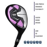 PGF Lady Concord Women's Complete Golf Club Set [15-Piece] [Hand: Right] [Length: Standard]