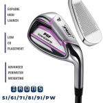 PGF Lady Concord Women's Complete Golf Club Set [15-Piece] [Hand: Right] [Length: Standard]