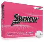 Srixon Soft Feel Lady Golf Balls, Soft Feel Lady 8, White