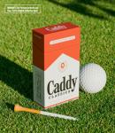 Caddy Classics Royal Reds V2 Golf Tee Holder – Durable, Reusable Magnetic Lid Container with 50 Bamboo Tees, Sizes 2-3/4″