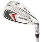 Ram Golf Accubar Mens Clubs 1 Inch Longer Iron Set 6-7-8-9-PW with Hybrids 24° and 27°