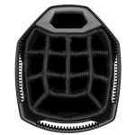 Sun Mountain 2023 C-130 Supercharged Golf Cart Bag Grey Camo