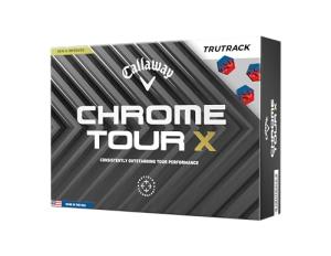 Callaway Golf Chrome Tour X Golf Balls (True Track (Blue/Red)