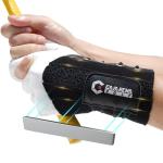 GAIARENA Golf Wrist Brace Wrist Hinge Swing Aid, Efficient Golf Swing Training Equipment to Correct Wrist’s Angle & Develop Muscle Memory for Beginner Golfers Black (Right-Handed Golfer)