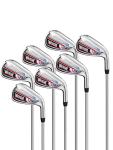 WENGH Golf Iron Set 7pcs (4 5 6 7 8 9 PW)– High Performance Golf Irons for Men Right Handed