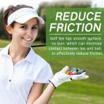 Mudder 600 Pack Golf Tees Bulk Wooden Golf Tees Multicolor Wood for Men Balls Accessories(1-1/2 Inch,Multicolor)